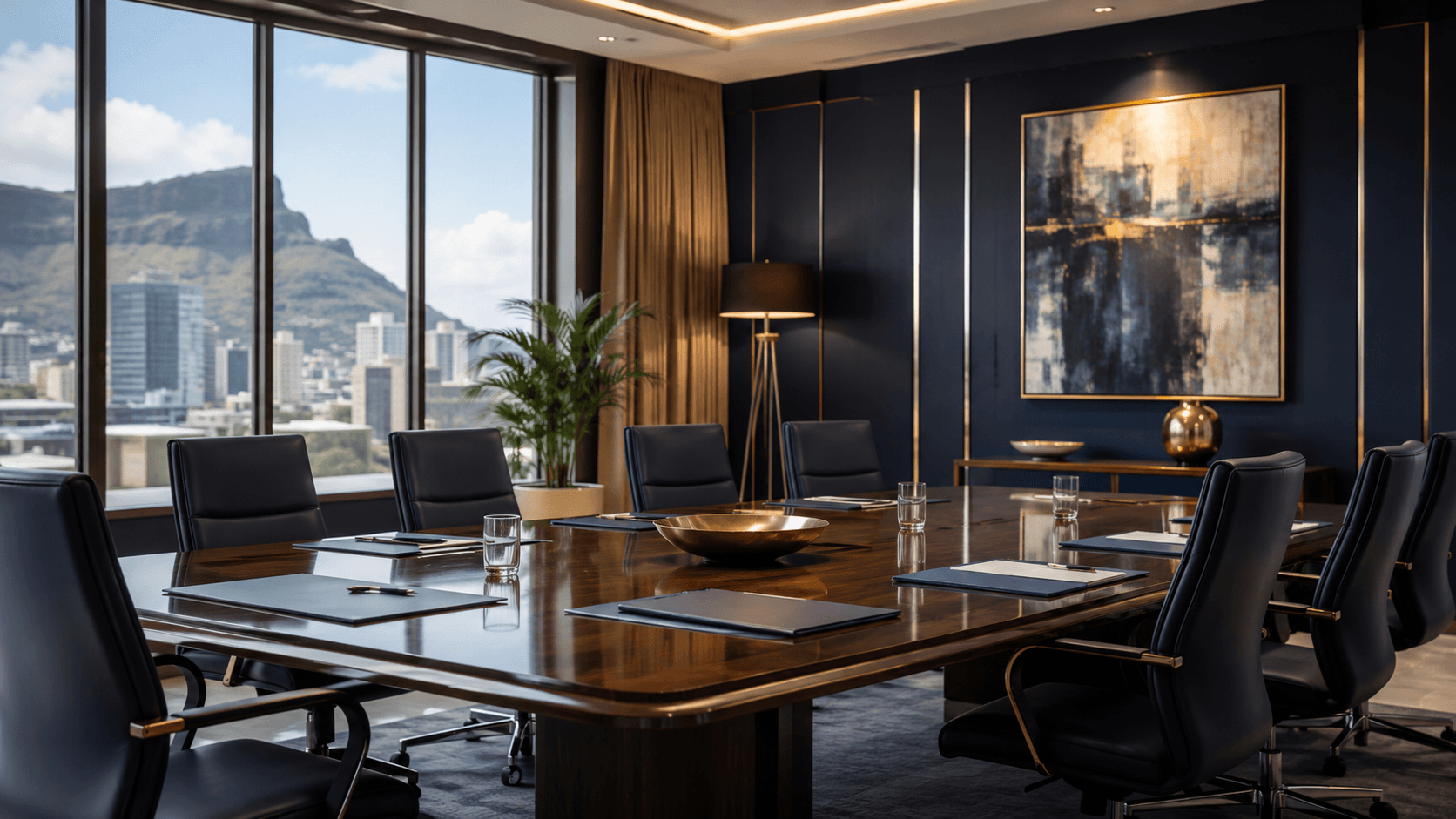 Professional consultancy and brand strategy environment